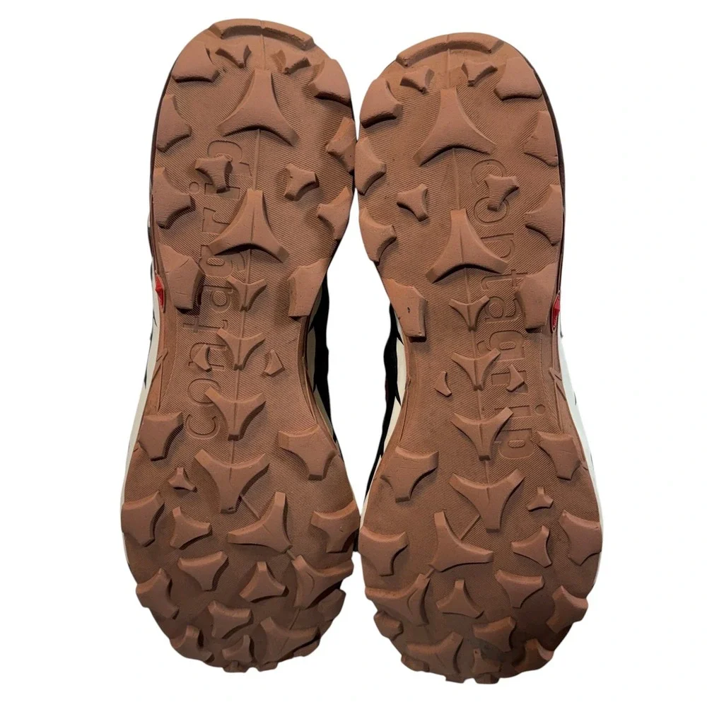 Salomon Men's Burgundy Brown Trail Running Boots